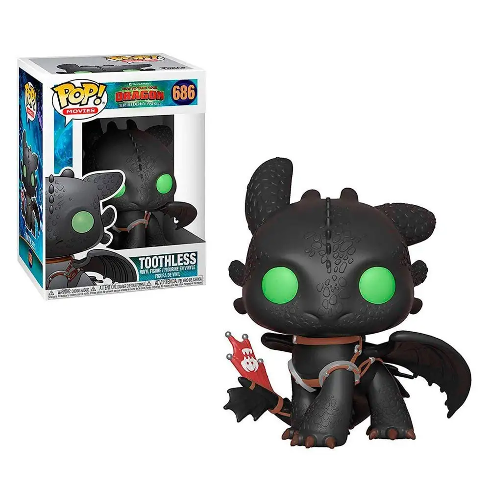 Ігрова фігурка Funko Pop! серії "Як приборкати дракона" - Беззубик