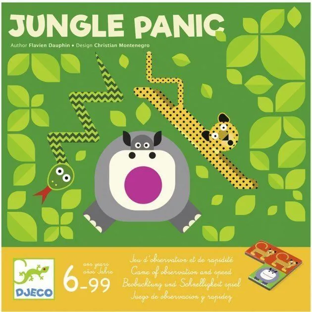 DJECO Настольная игра "Паника в джунглях"