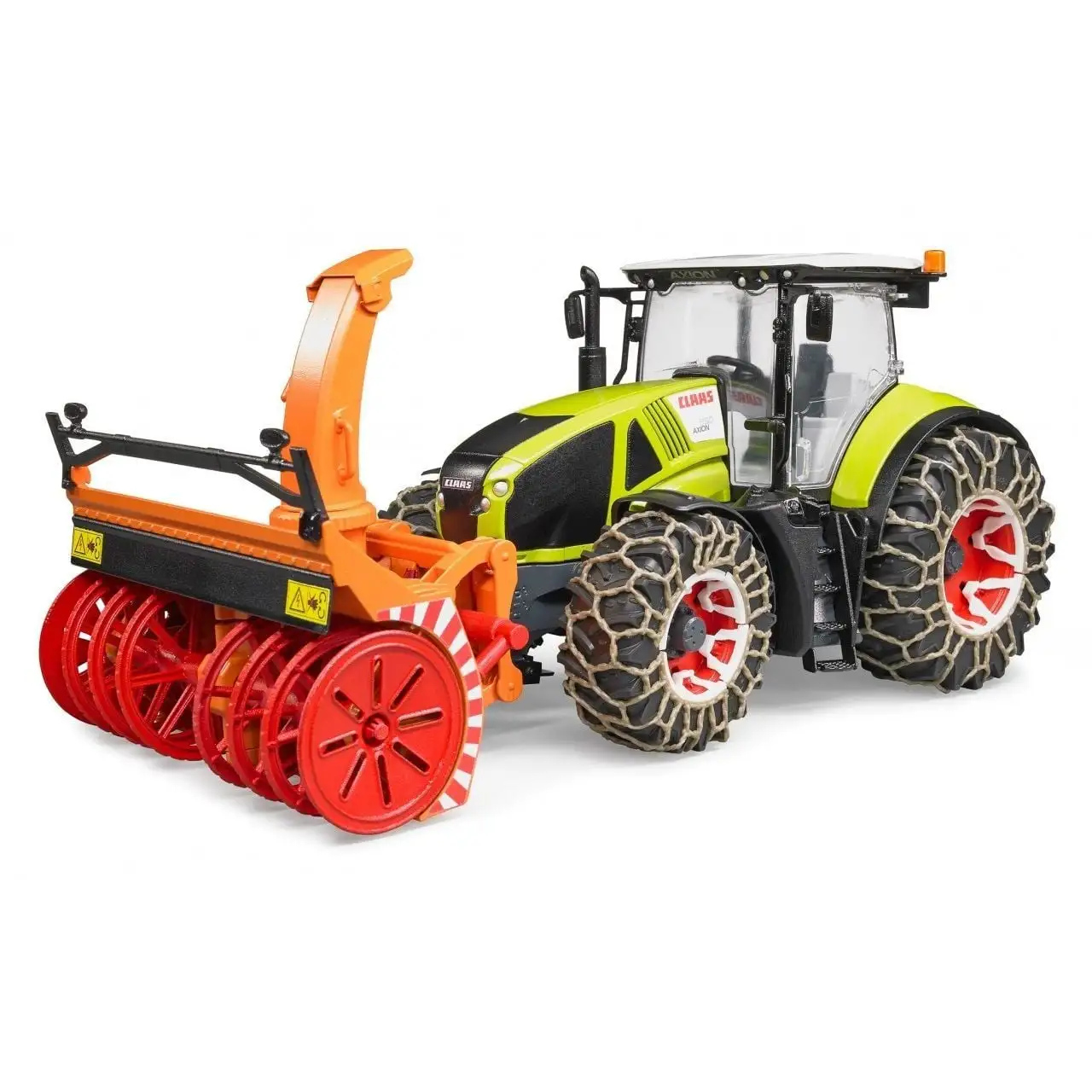 Машинка іграшкова. Трактор Claas Axion 950 для прибирання снігу