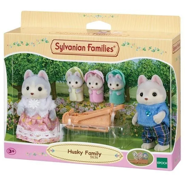 Ігровий набір Sylvanian Families Сім&#039;я Хаскі (5636)