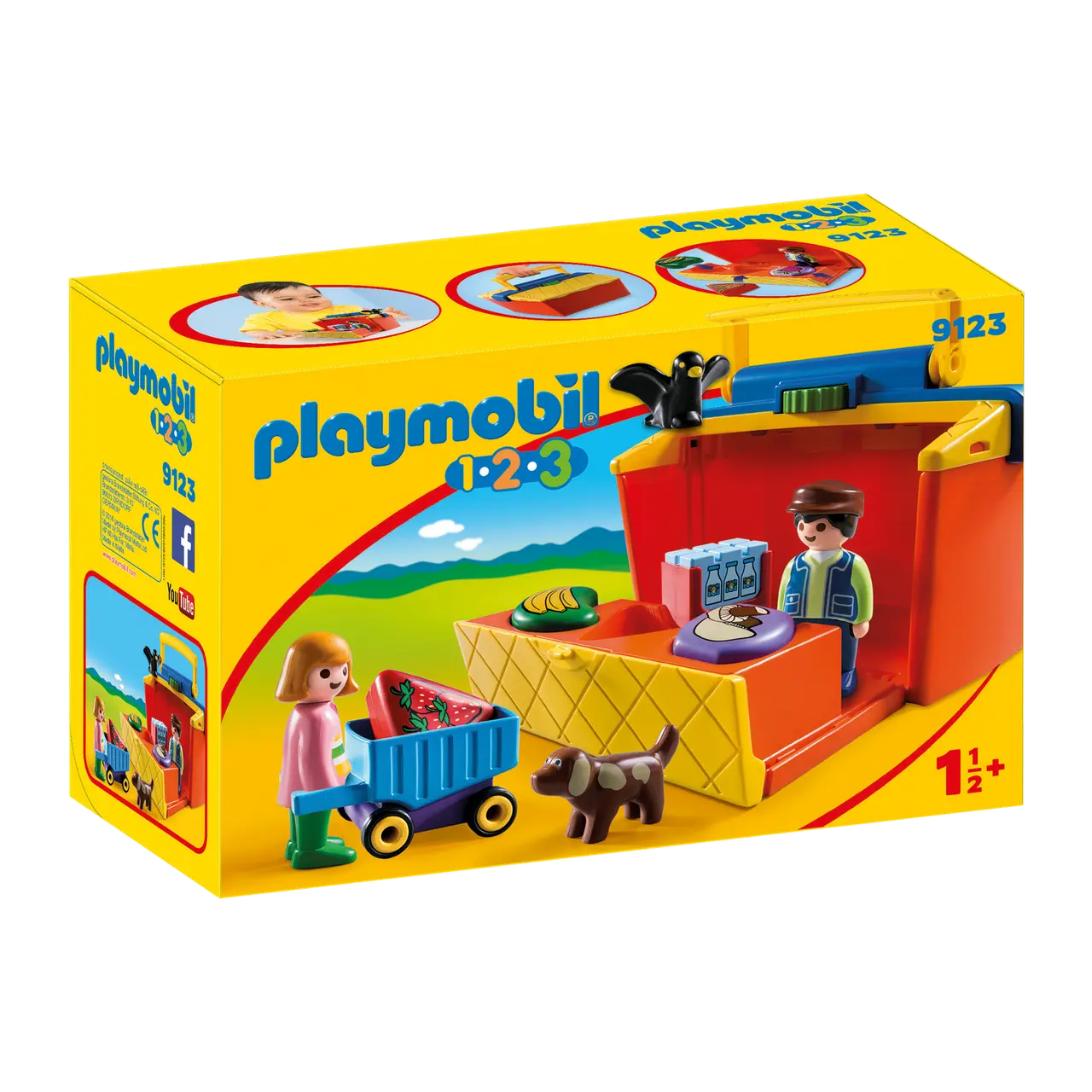 На ринку- наб. із с."Візьми з собою" Playmobil