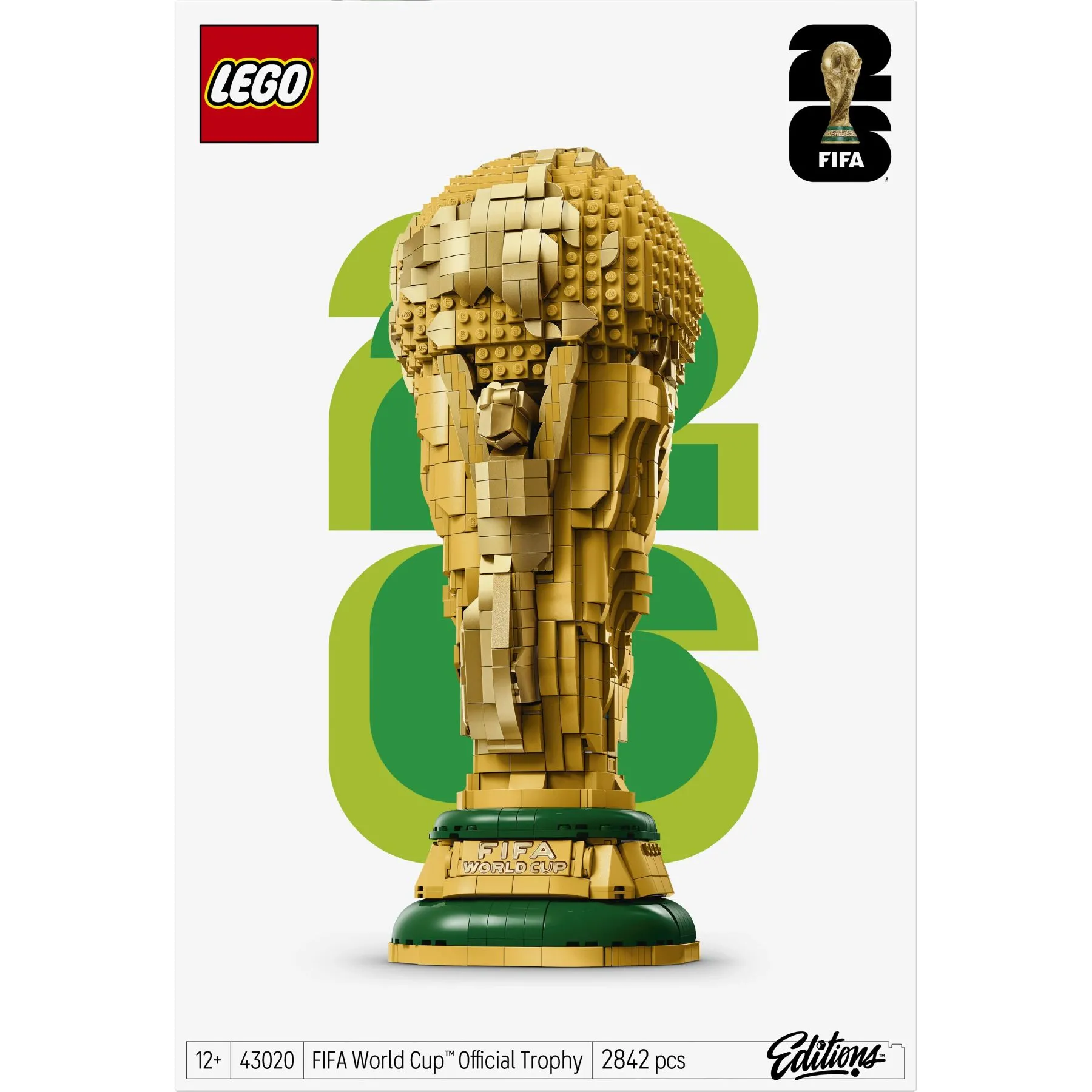 Конструктор Офіційний трофей чемпіонату світу з футболу FIFA LEGO Editions Sports