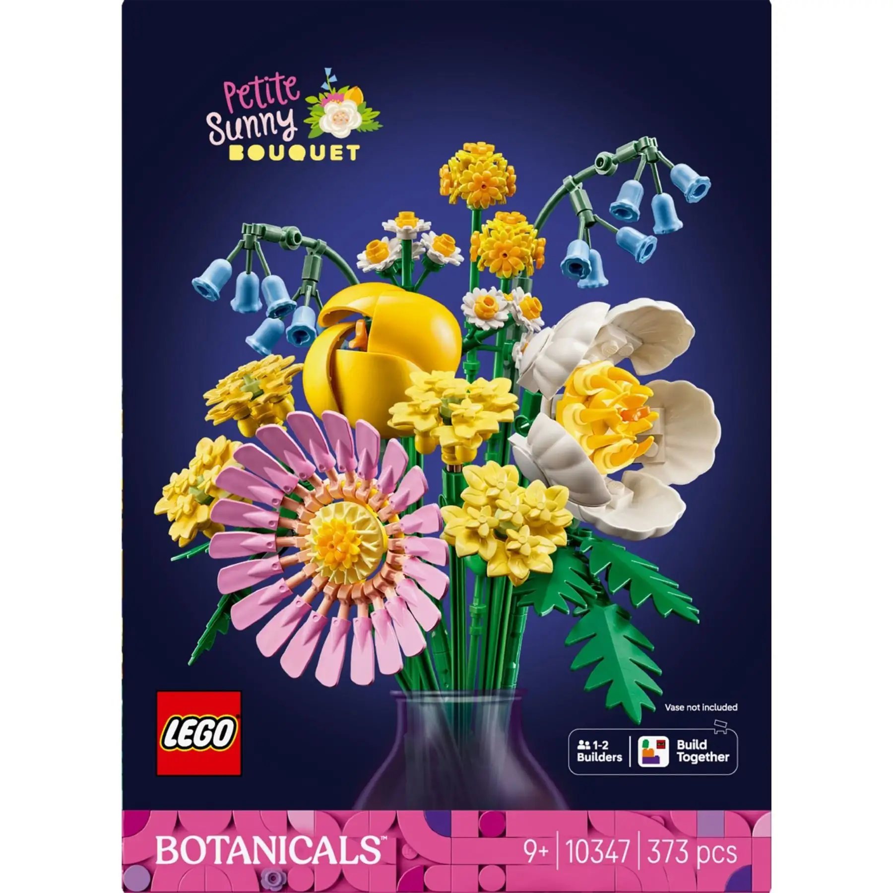 Конструктор Мініатюрний сонячний букет LEGO Icons
