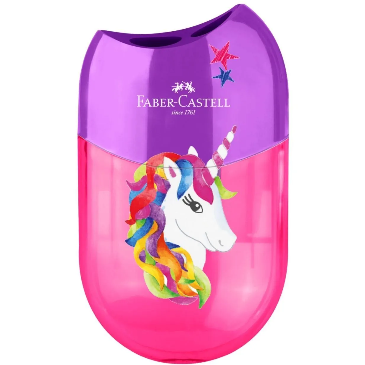 183553 СТРУГАЧКА UNICORN ПОДВIЙНА З КОНТЕЙНЕРОМ