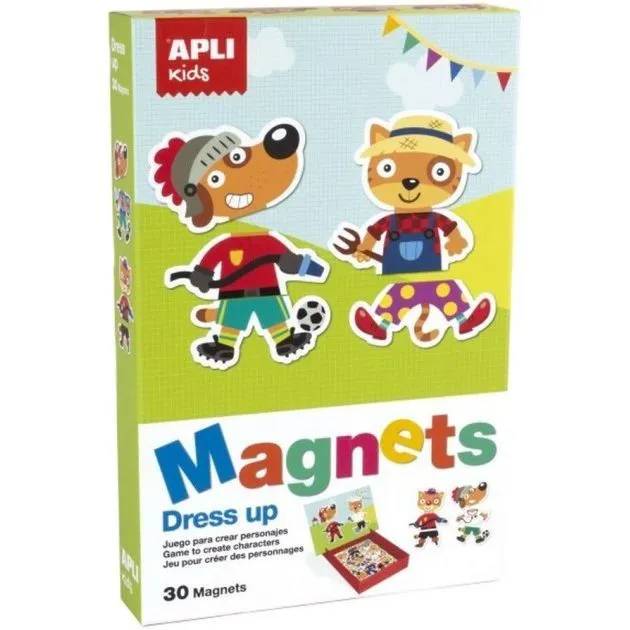 Гра з магнітами "Одягни героя" Apli Kids