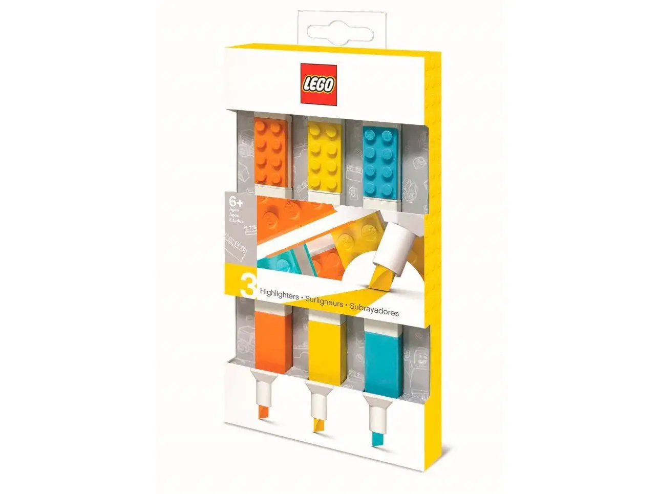LEGO STATIONERY Набір хайлайтерів 3 кольори