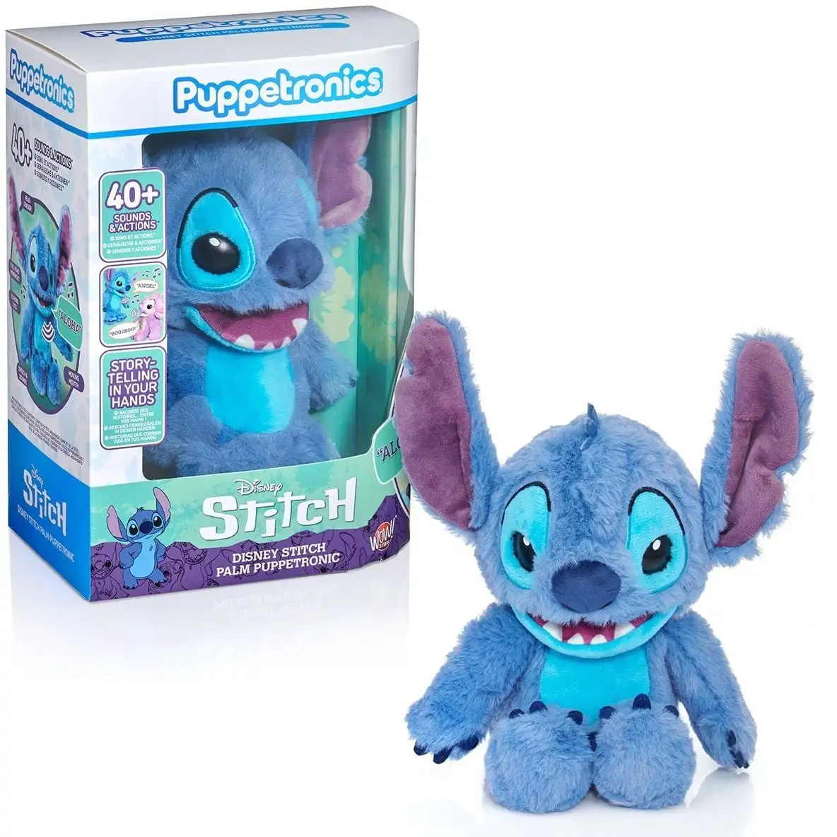 Інтерактивна м'яка іграшка PUPPETRONIC BY REAL FX Palm серії "Disney" - СТІЧ