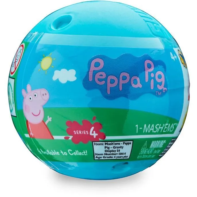 Іграшка-сюрприз у кулі MASH&#039;EMS  СВИНКА ПЕППА (6 видів, в асорт.)