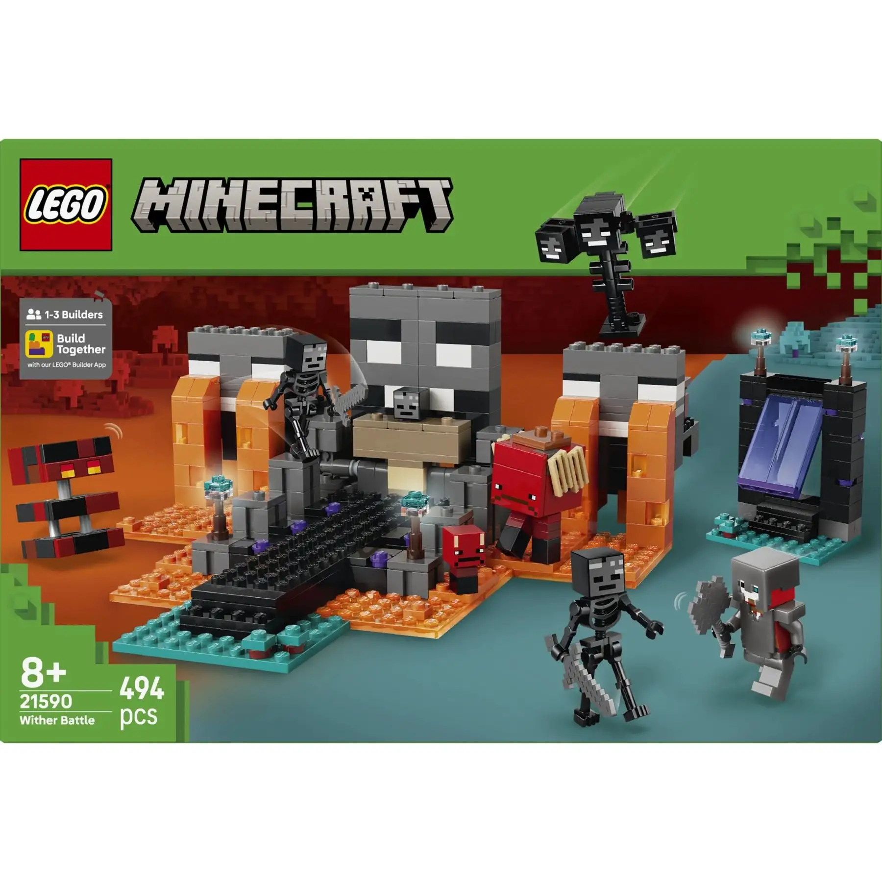 Конструктор Битва за Візер LEGO Minecraft