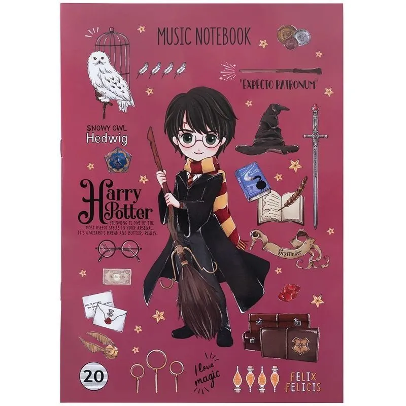 Зошит для нот А4, 20 л, HP