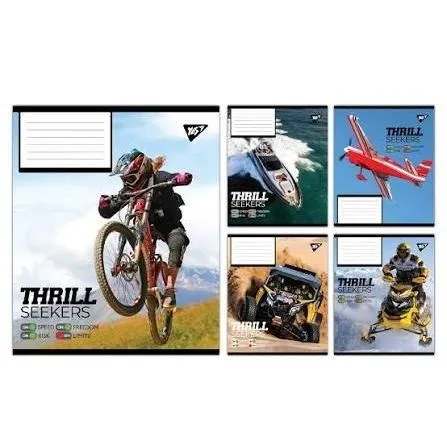 А5/96 кл. Yes Thrill Seekers, зошит учнівський загальний