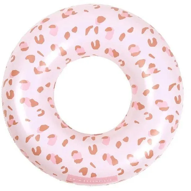 Круг для плавання 55 см Old pink leopard