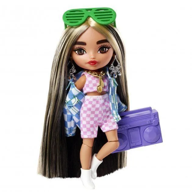 Міні-лялька Barbie "Екстра" стильна леді