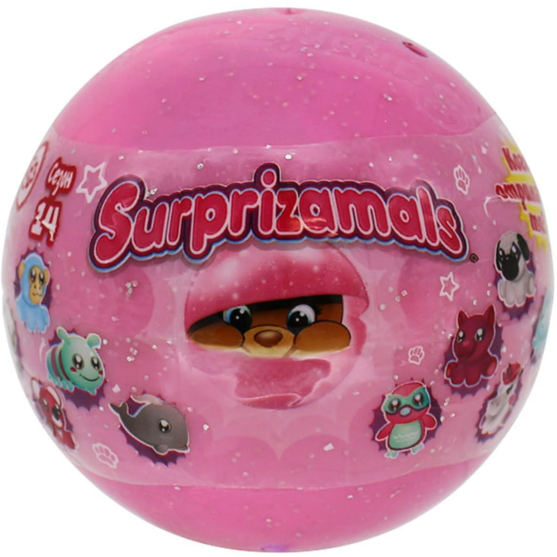 М'яка іграшка-сюрприз у кулі SURPRIZAMALS S14-1 (10 видів, в асорт.)