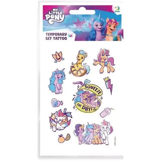 Набір дитячих тимчасових татуювань My Little Pony
