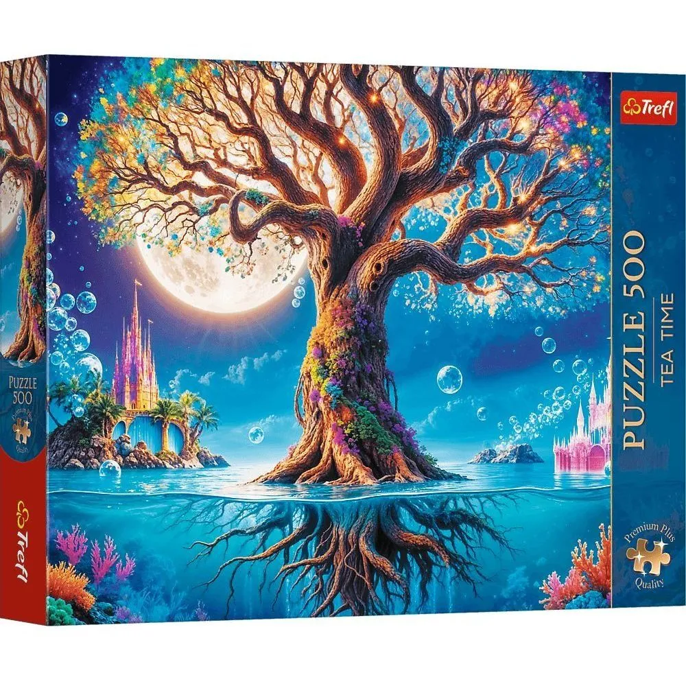 76159 Trefl Пазли "500 Premium Plus" Tea Time: Чарівне дерево