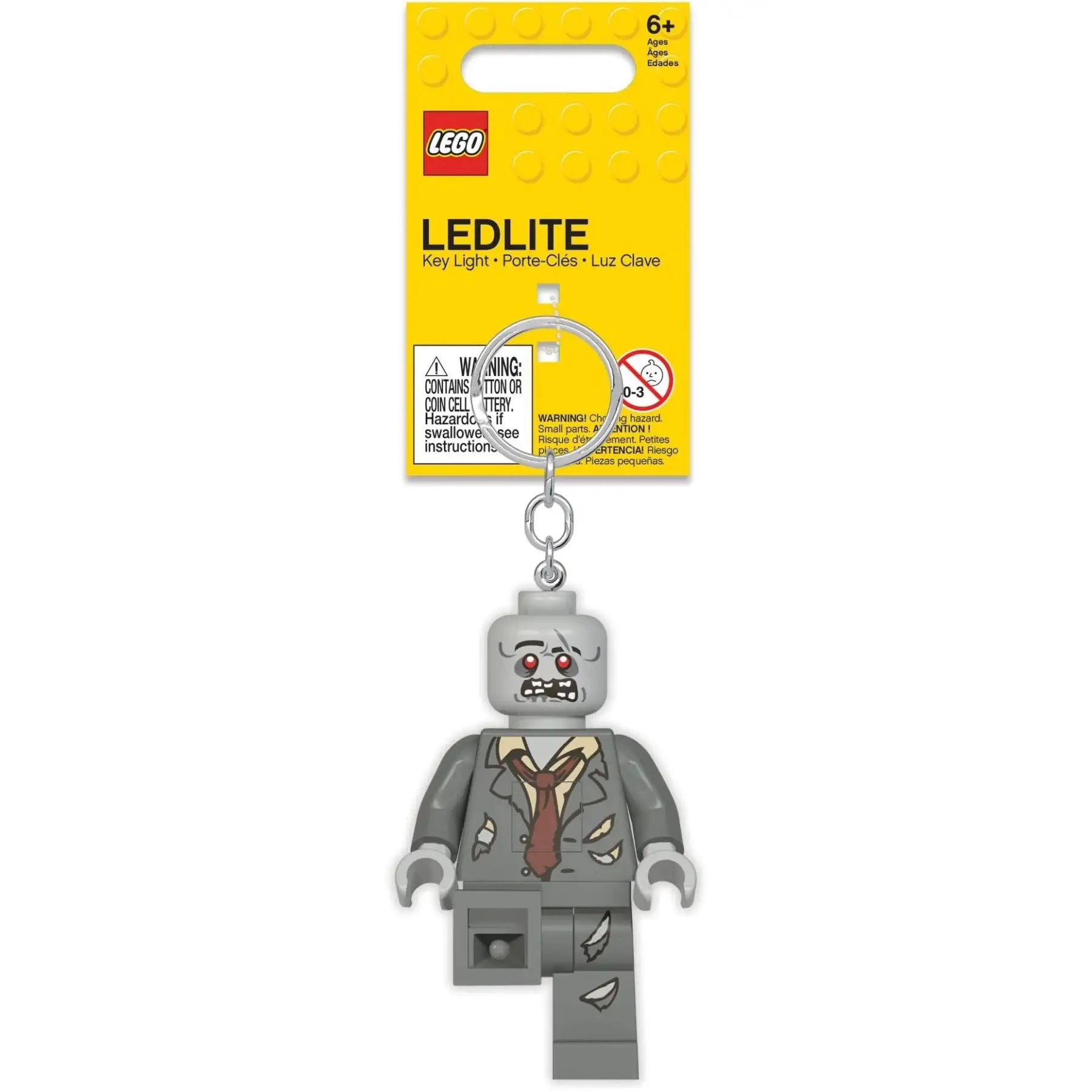 LEGO STATIONERY Брелок для ключів LED light -  ZOMBIE