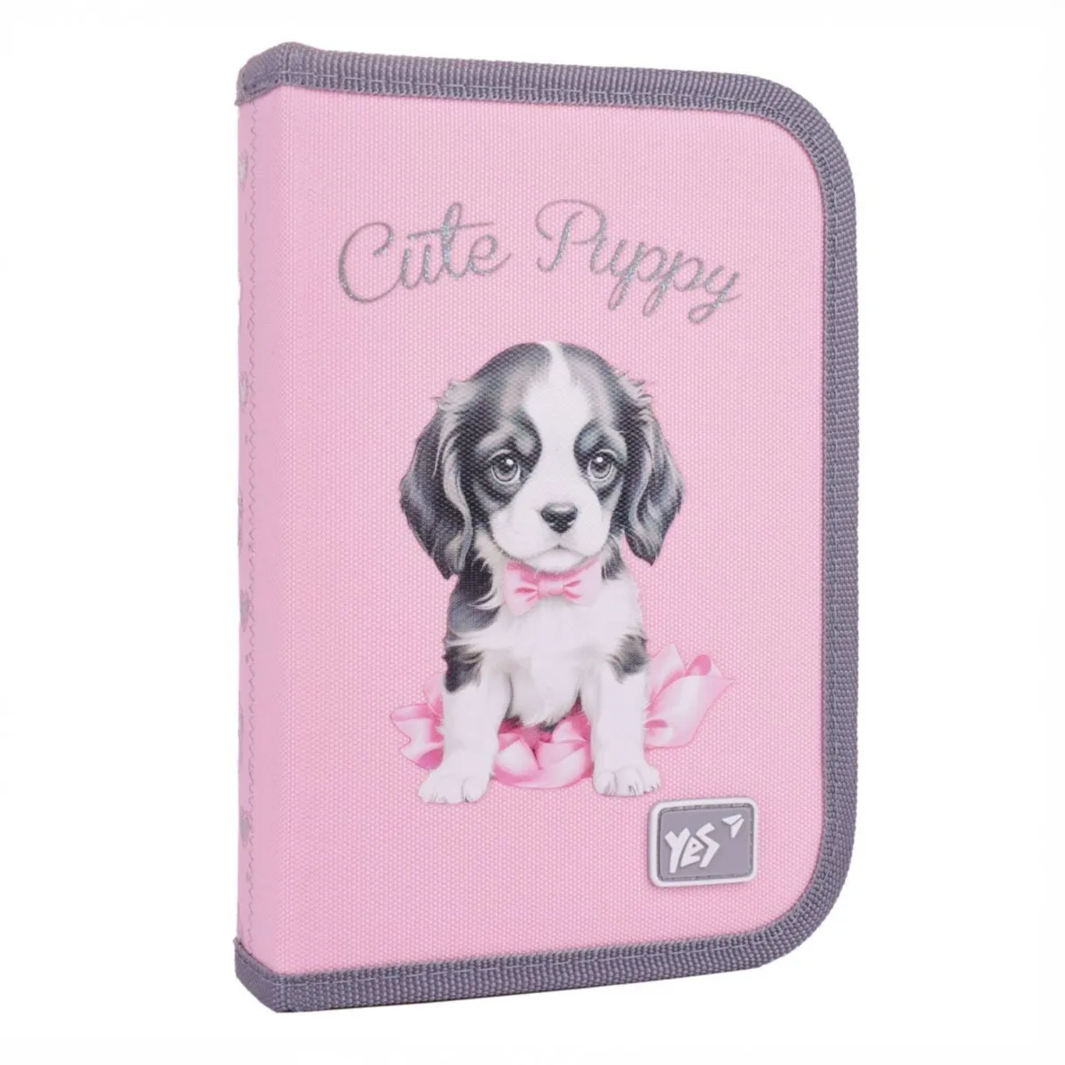 Пенал твердий YES одинарний з двома клапанами HP-04 Doggy Princess