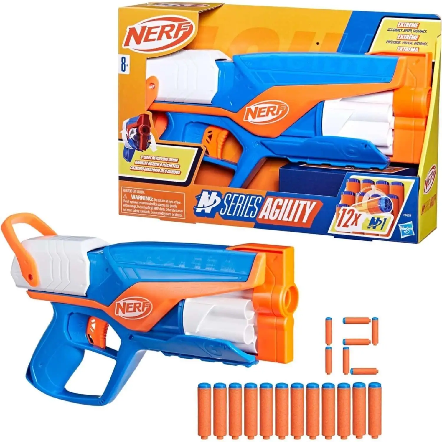 Бластер іграшковий "Аджіліті", серія "Nerf N Series"