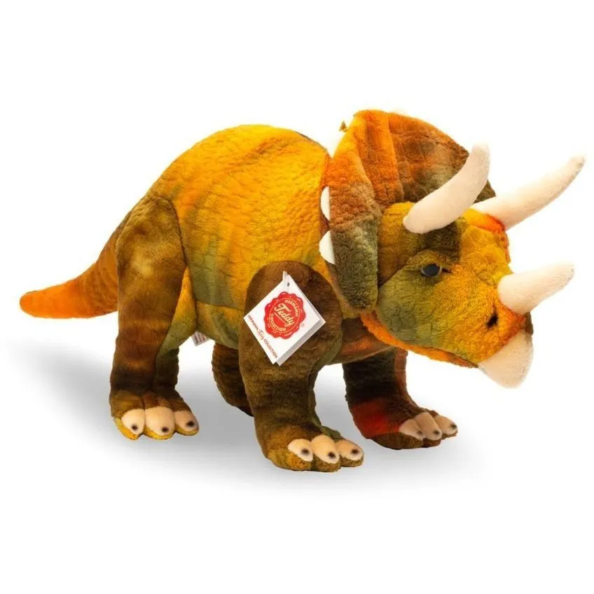Іграшка м&#039;яка Динозавр трицератопс 42 см