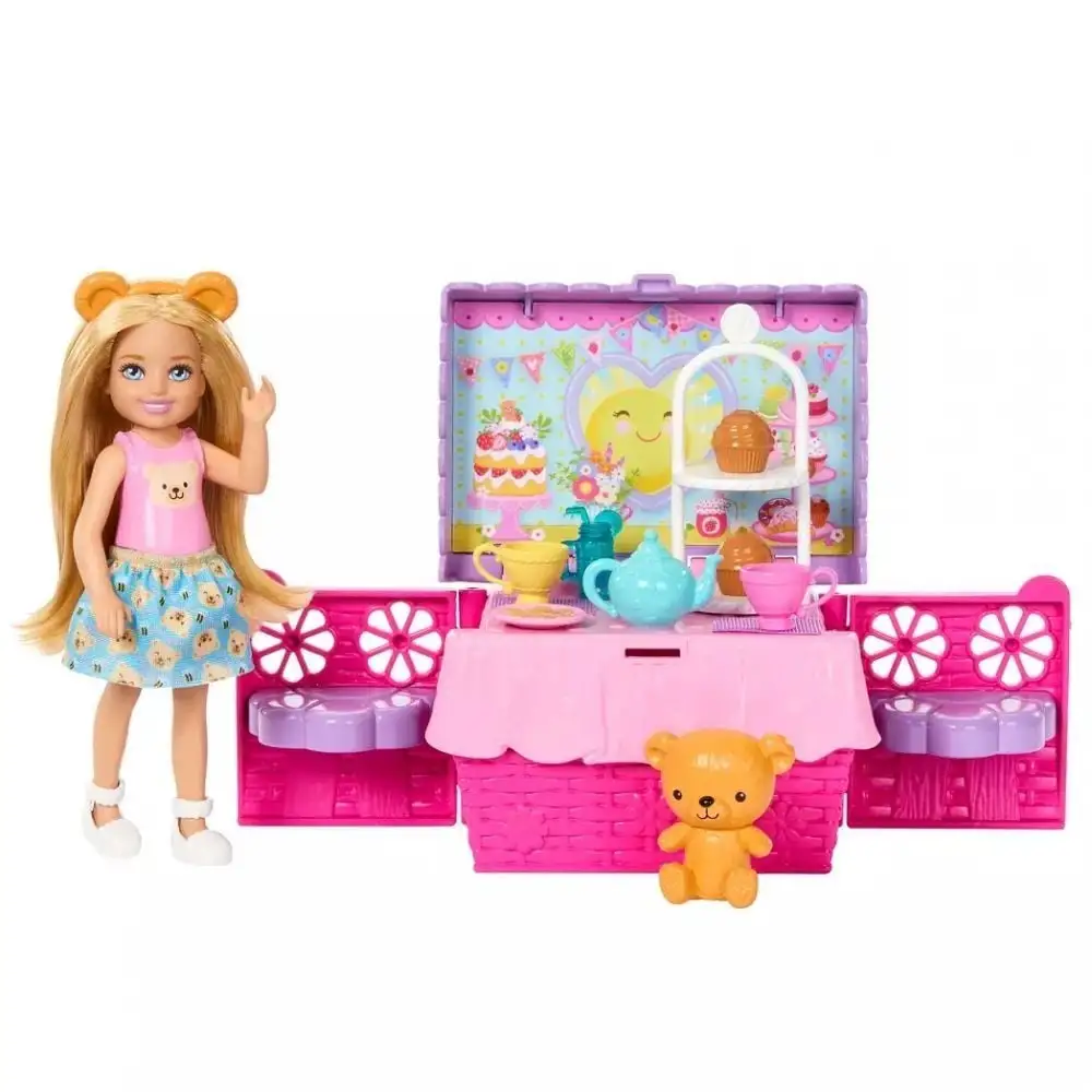 Набір Barbie з лялькою Челсі "Чайна вечірка"