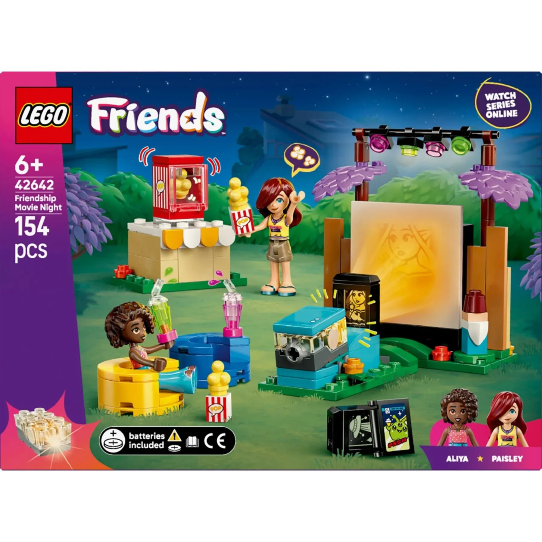 Конструктор Вечір кіно з друзями LEGO Friends