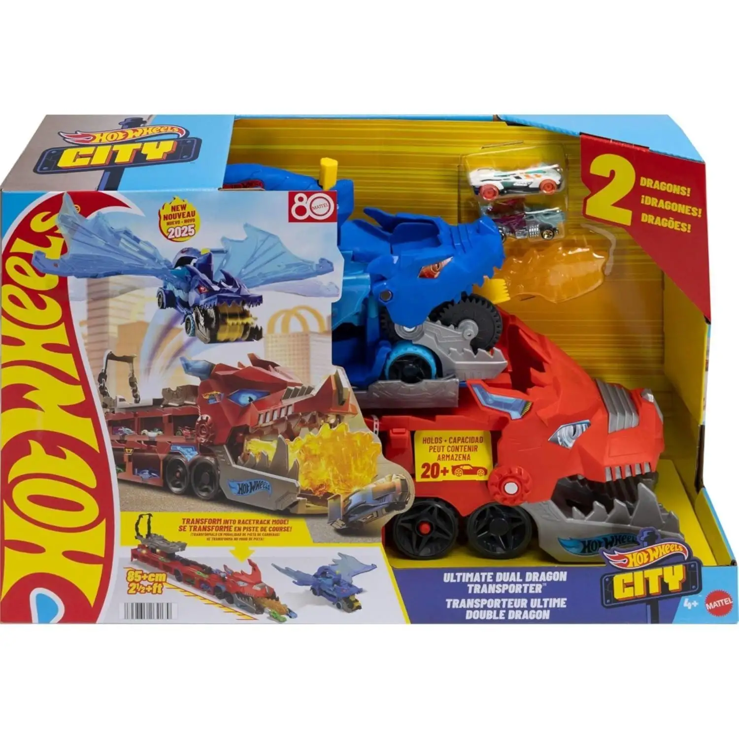 Транспортер-трансформер [Два дракониk Hot Wheels