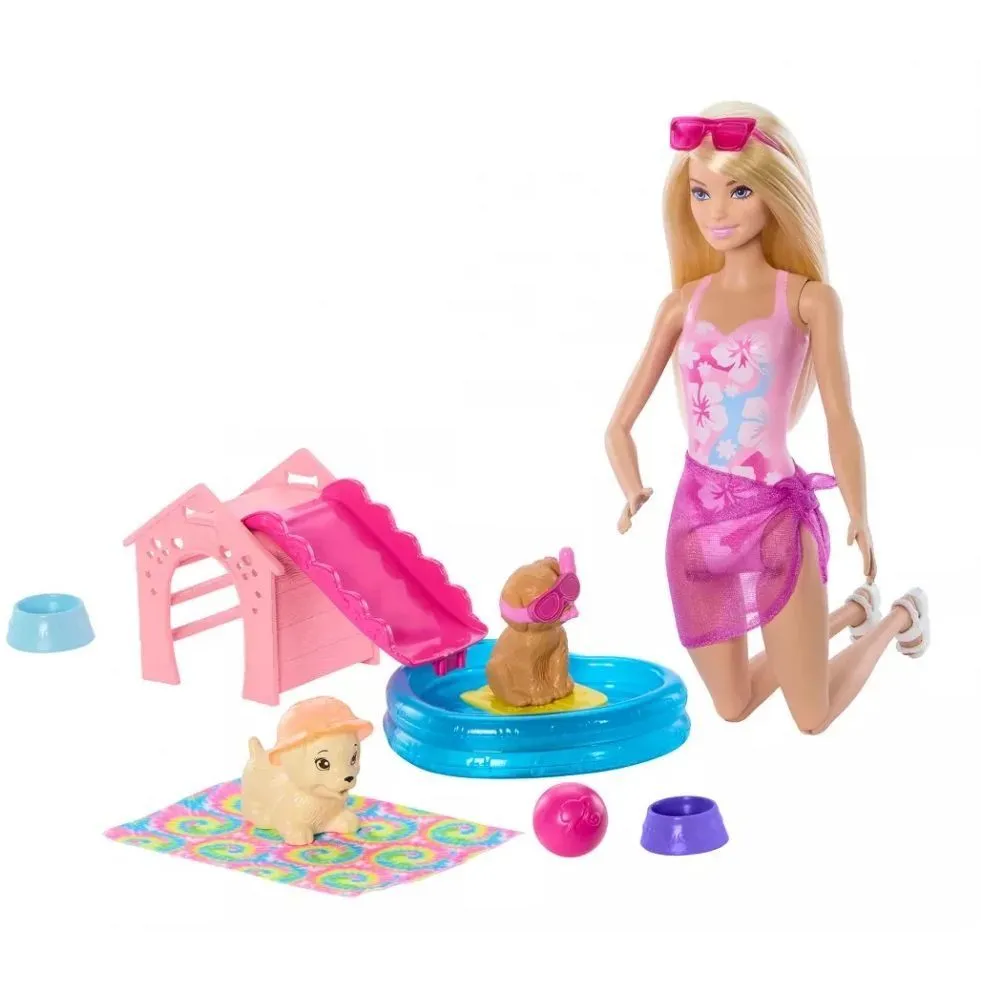 Набір "Басейн для цуценят" з лялькою Barbie