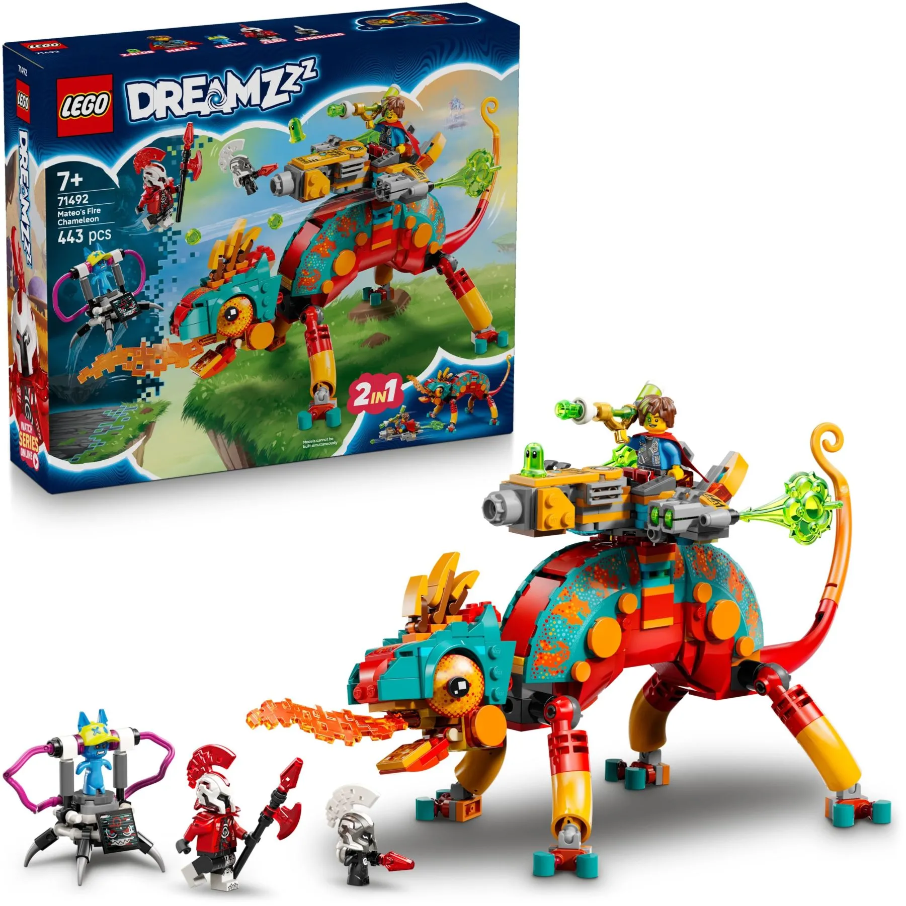 Конструктор Вогняний хамелеон Матео LEGO DREAMZzz
