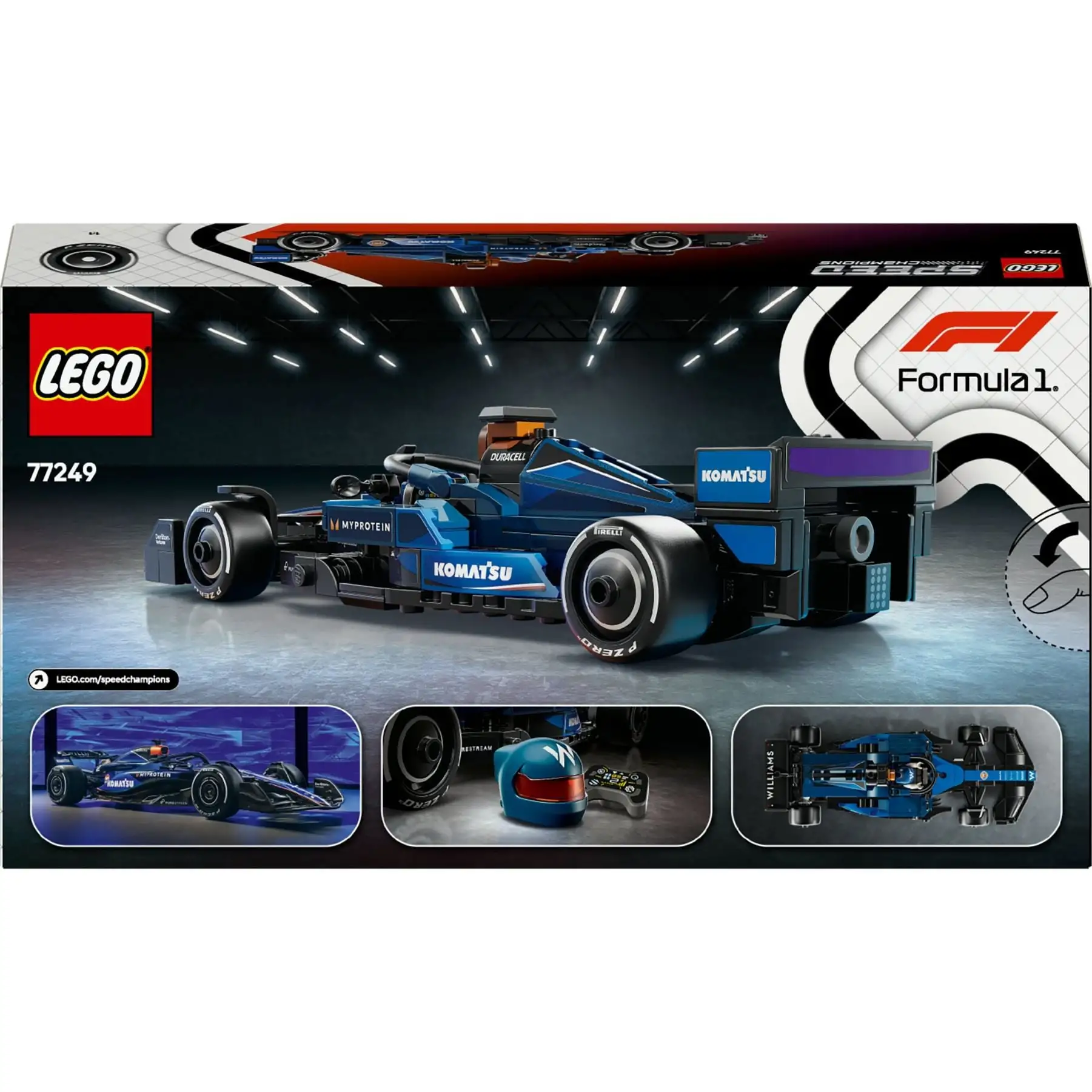 Конструктор Автомобіль для перегонів F1^ Williams Racing FW46 LEGO Speed Champions