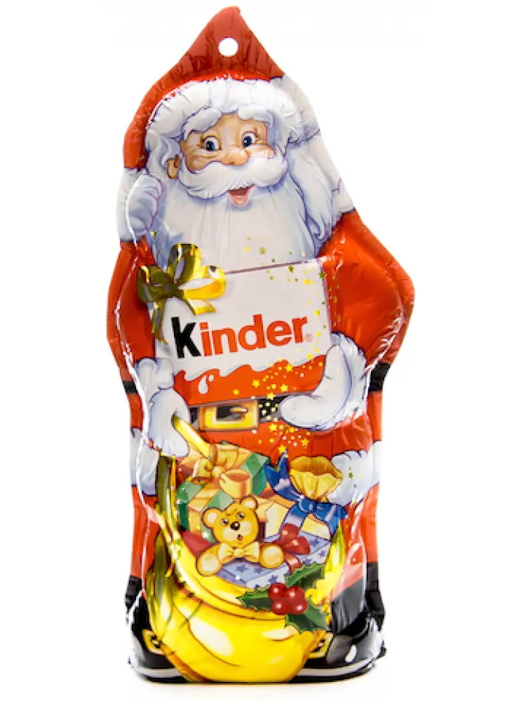 Новорічна фігурка Kinder &quot;Дід мороз&quot; шоколадна, 55 г