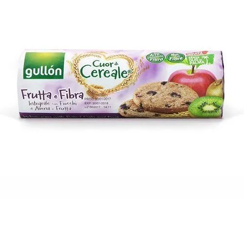 Печиво Gullon tube CDC &quot;Фруктове зі злаками&quot; 300 г (Frutta e Fibra)