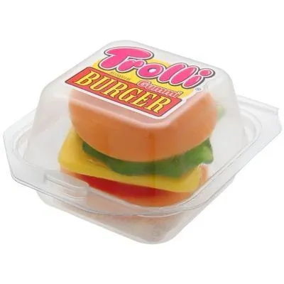 Жуйка Blister Trolli, бургер, 50г, 24шт/ящ