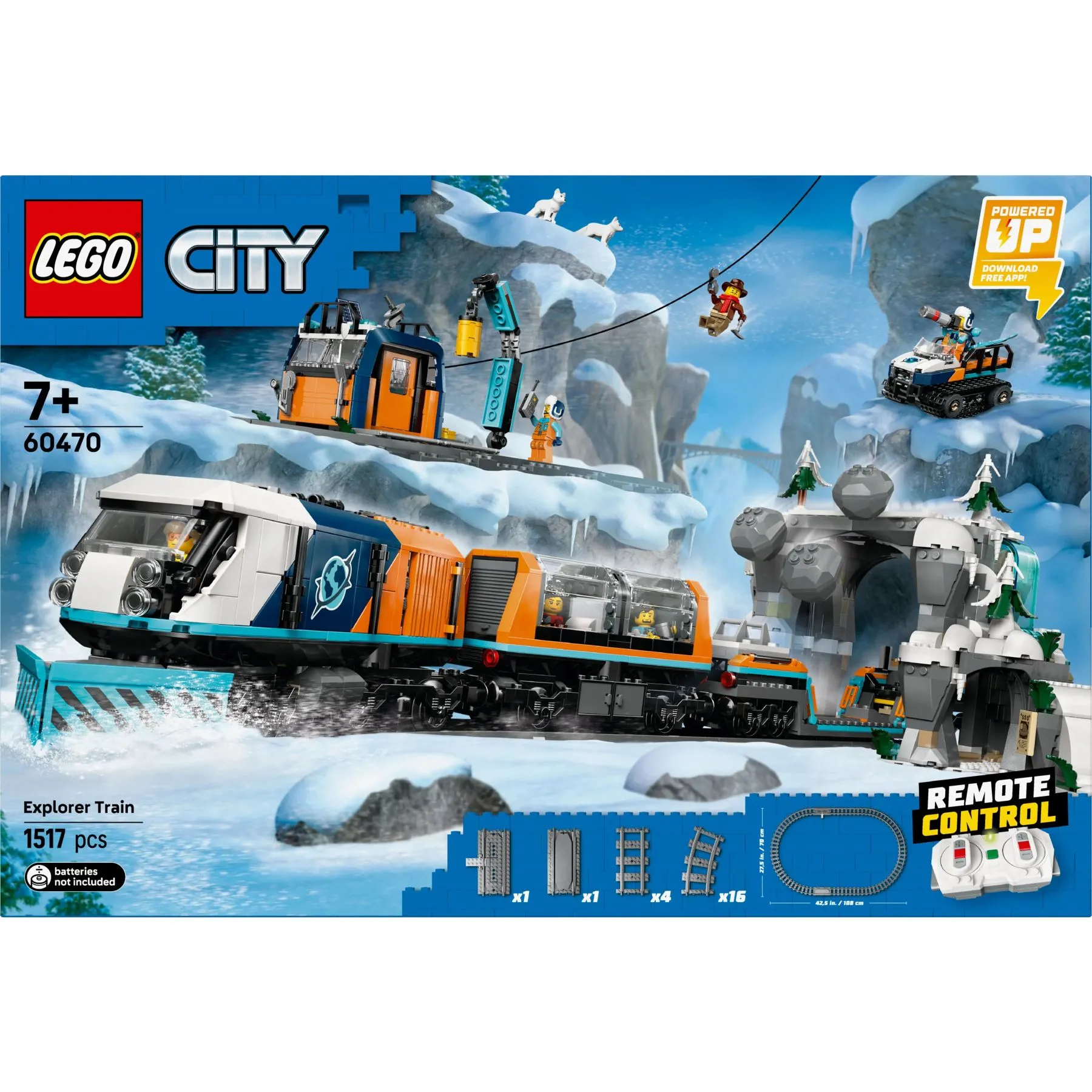 Конструктор Арктичний дослідницький експрес LEGO City