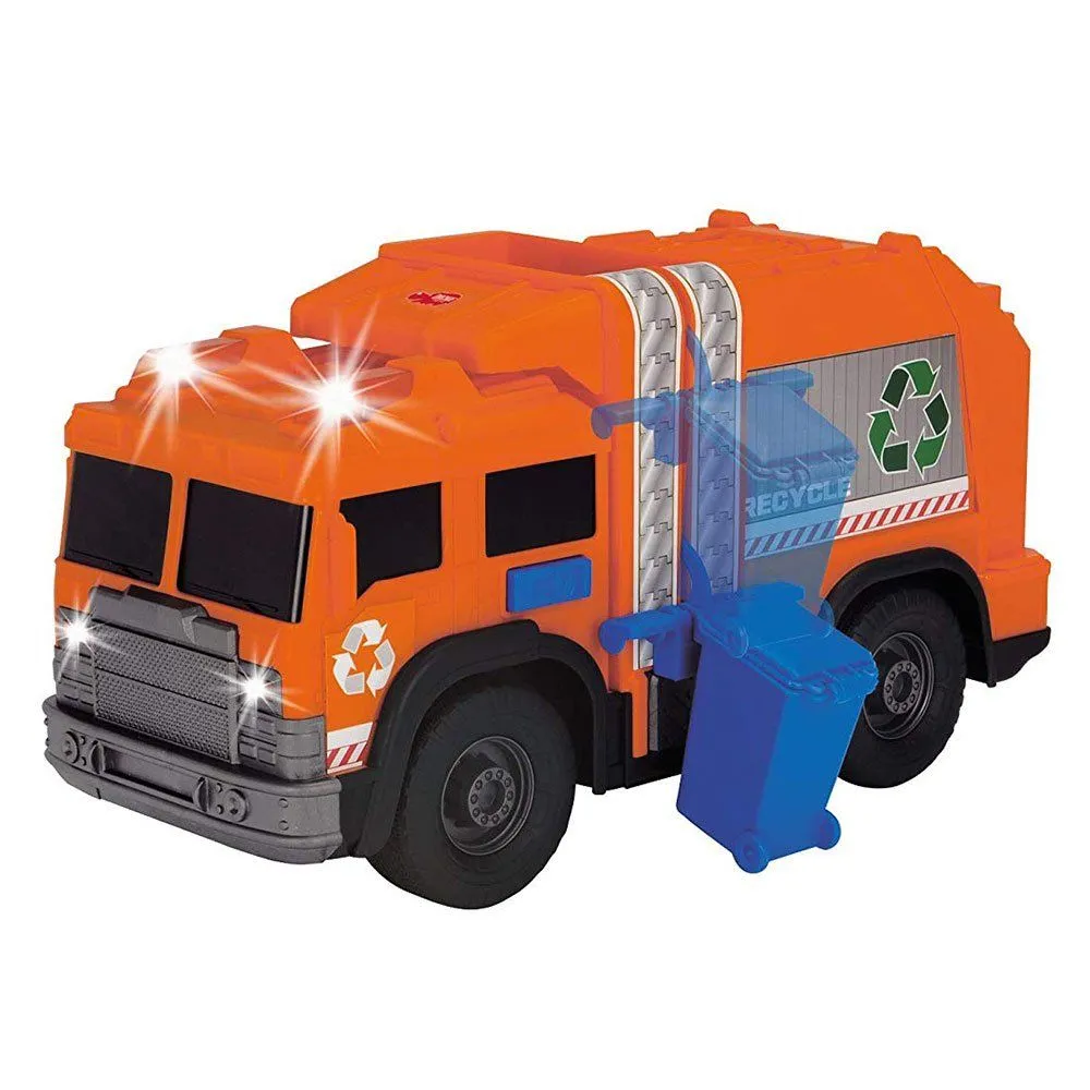 Функциональное авто &quot;Мусоровоз&quot; с баком, звук. и свет. эффектами, 20 см, 3+