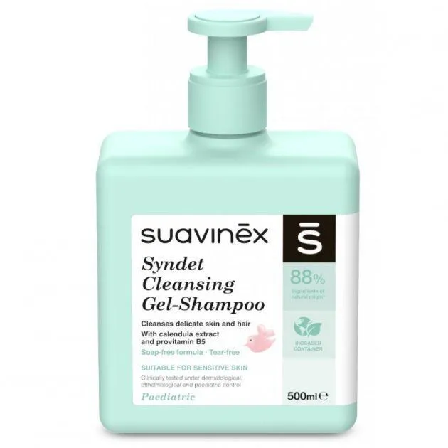Гель-шампунь для малюків &quot;Syndet&quot; 500 мл, Suavinex