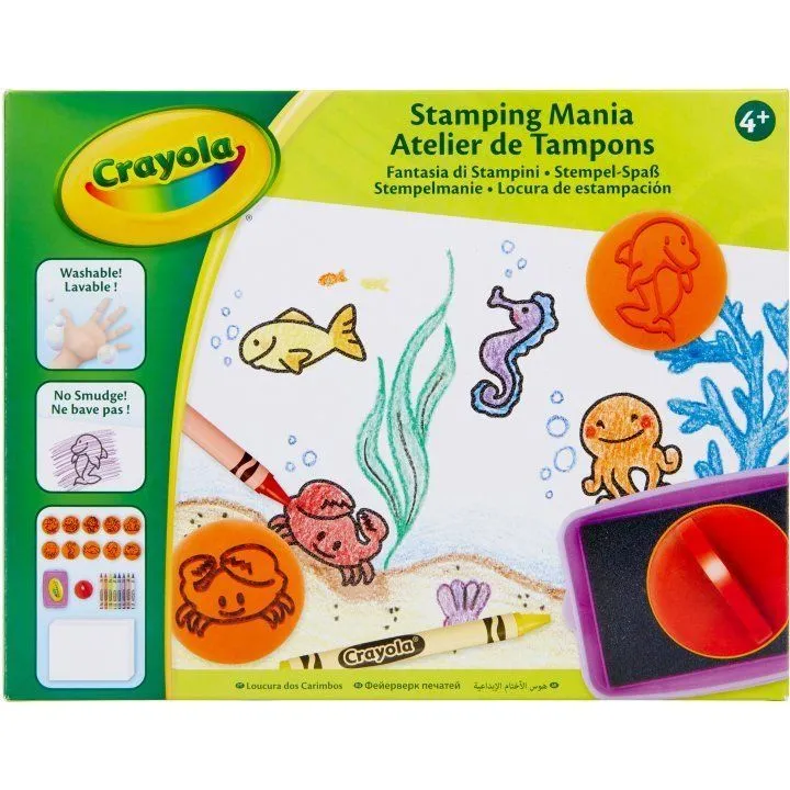 CRAYOLA Набір для творчості "Штампоманія"