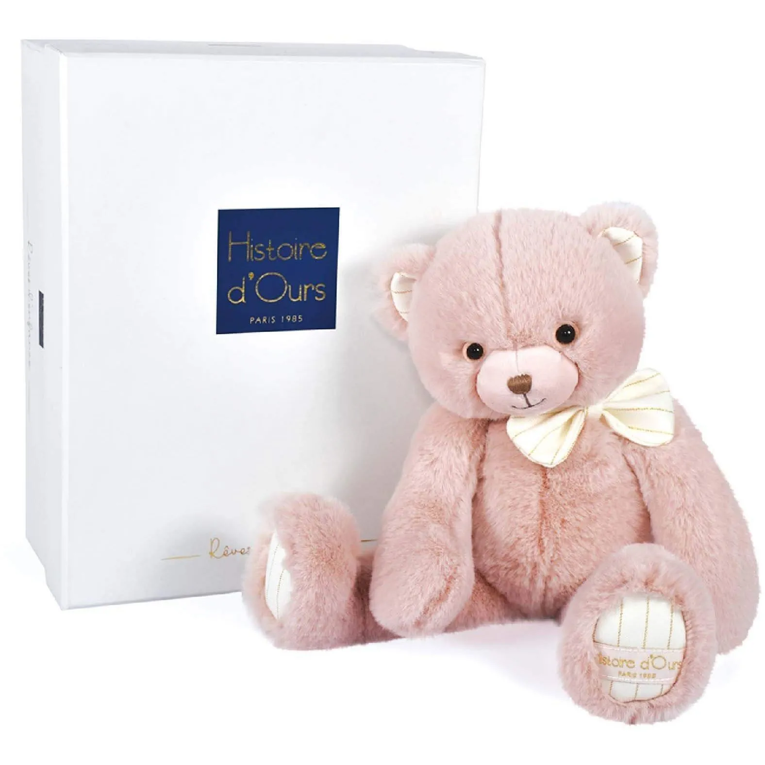 М&#039;яка іграшка Медвідь PREPPY CHIC 30 см, рожевий, арт. HO3132