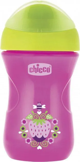 Чашка пластикова для пиття &quot;Easy Cup&quot;  266мл. від 12 місяців (рожева)