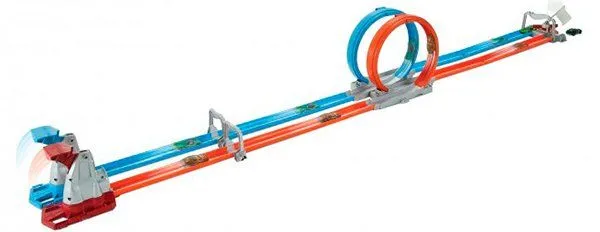 Портативний трек &quot;Подвійна петля&quot; Hot Wheels