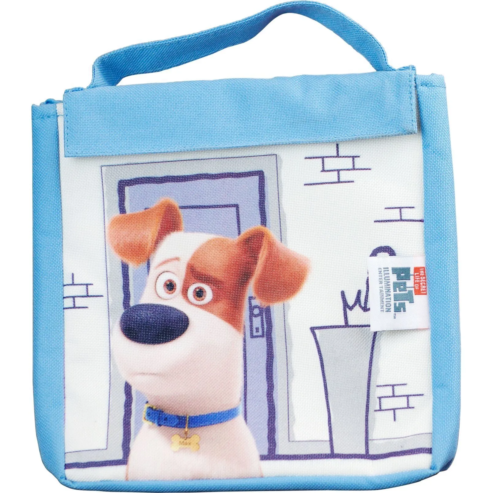 Термосумка для їжі ТМ "The Secret Life of Pets", блакитно-сіра