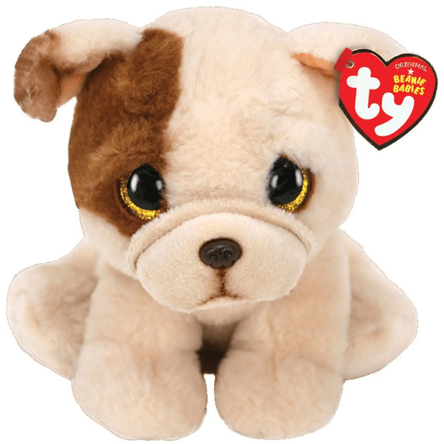 Дитяча іграшка мяконабивна TY Beanie Babies 90286  Мопс "HOUGHIE" 25 см