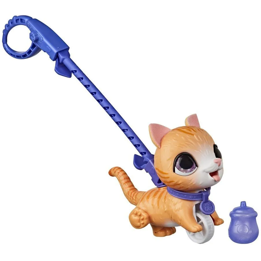 Іграшка м&#039;яка, інтерактивна &quot;Вихованець на повідку&quot; серії &quot;FRF&quot; Peealots Lil Wags - Tabby