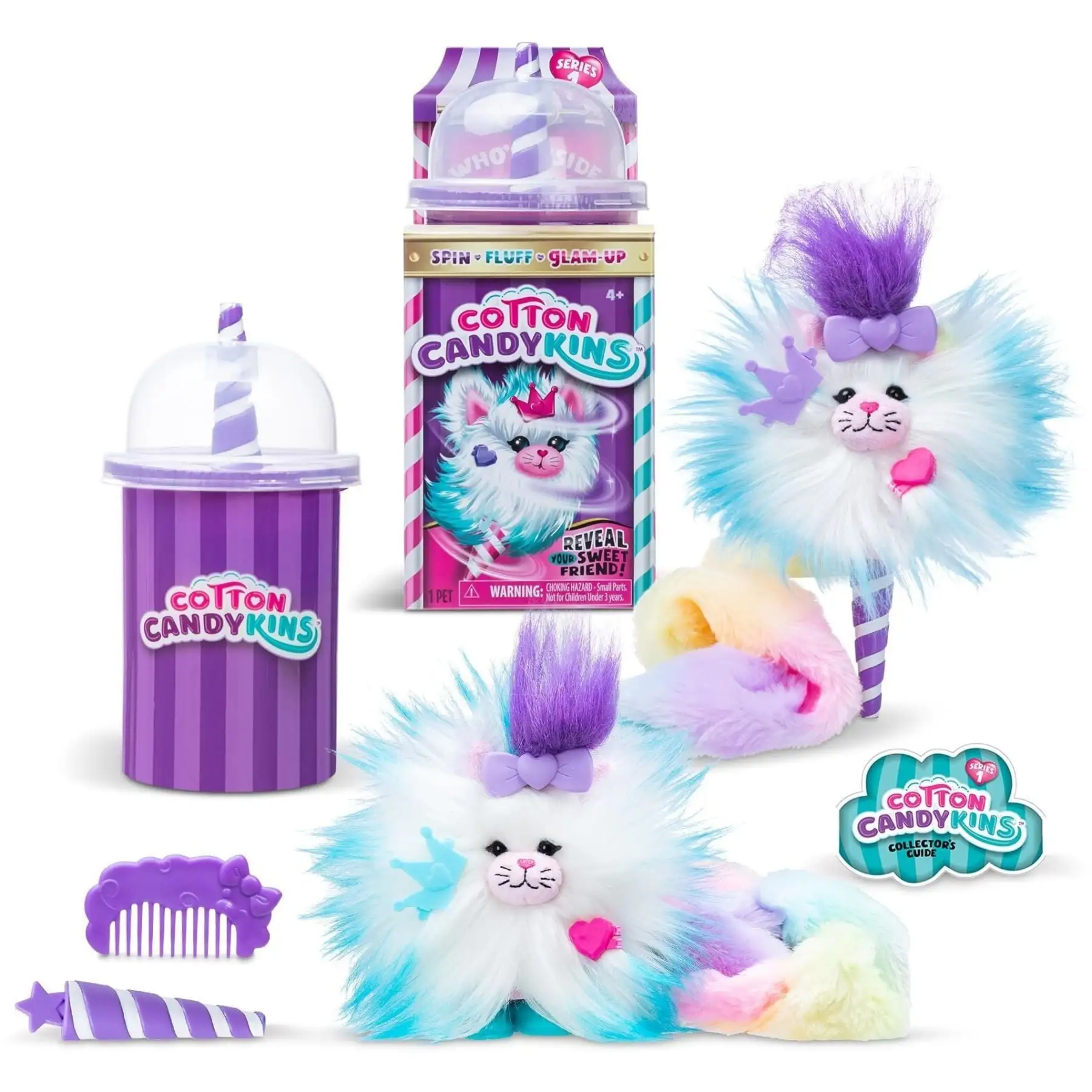 М'яка іграшка-сюрприз COTTON CANDYKINS - ПУХНАСТИЙ УЛЮБЛЕНЕЦЬ (в асорт.)