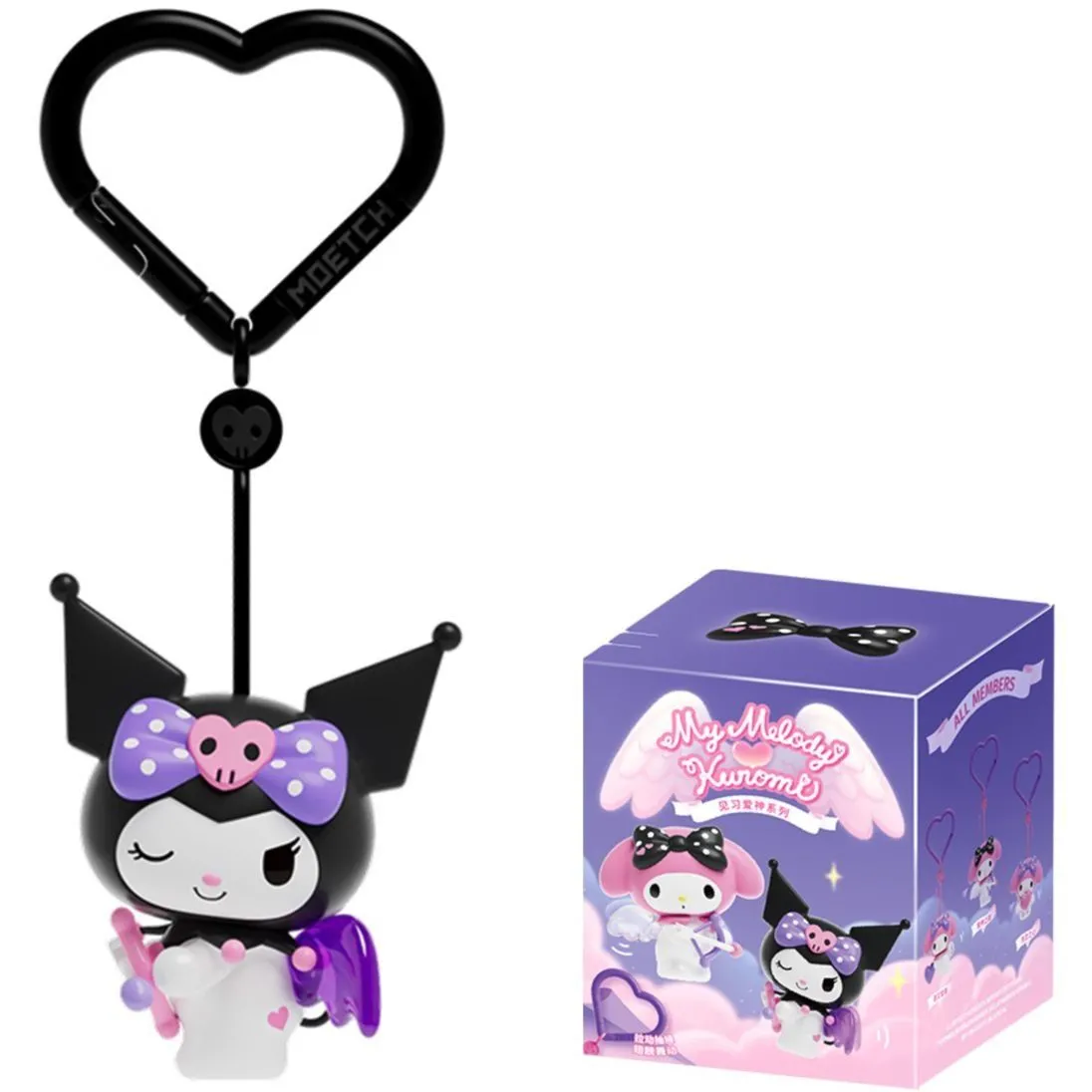 Механічна іграшка-сюрприз POP TOP KUROMI &amp; MY MELODY  МИЛІ КРИЛЬЦЯ (в ас.)