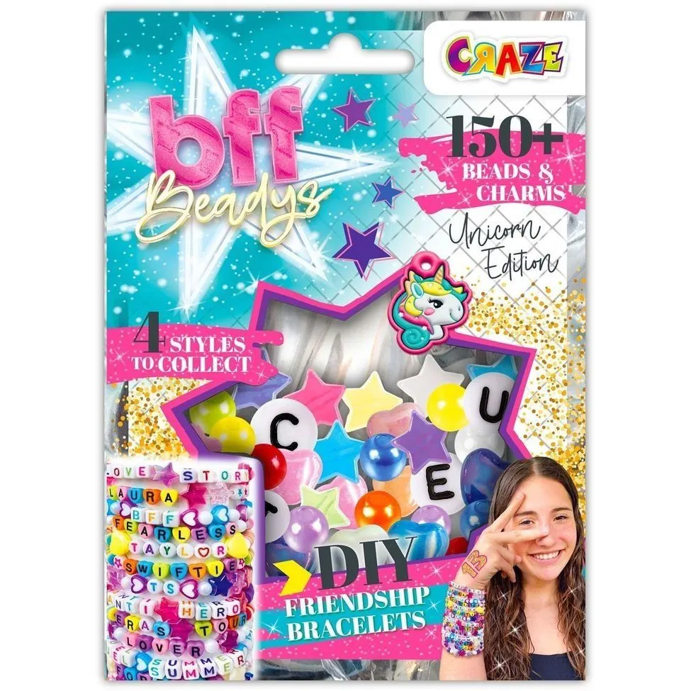 Сreative CRAZE Бусини і шарми BFF, 150 шт