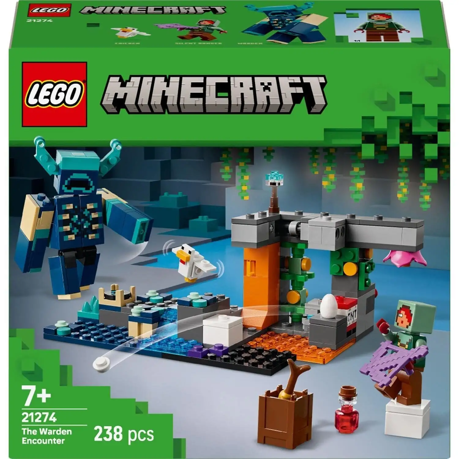 Конструктор Зустріч із Боронителем LEGO Minecraft
