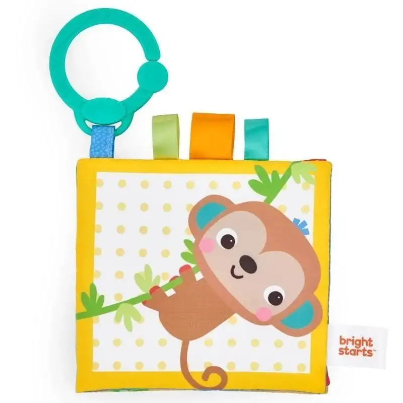 Розвиваюча м'яка книжка Bright Starts "Safari Buddies"