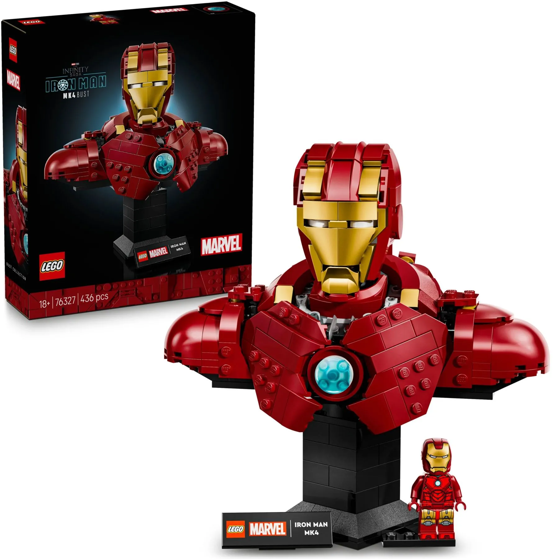 Конструктор Бюст Залізної Людини MK4 LEGO Super Heroes