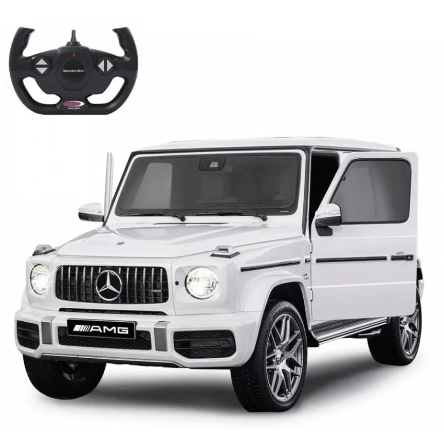 Авто-ль на р/к, д-рі/відч. Mercedes-Benz AMG G63 1:14 білий 2,4 ГГц